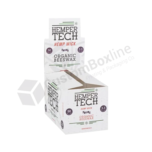 CBD Beeswax Retail Packing Boxes