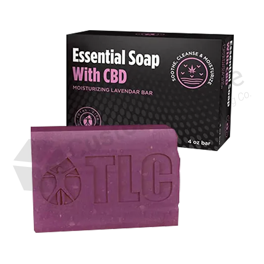 CBD Hemp Essential Oil Soap Box