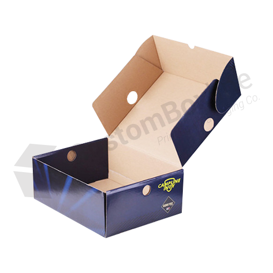 Corrugated Paper Shoe Box Packaging