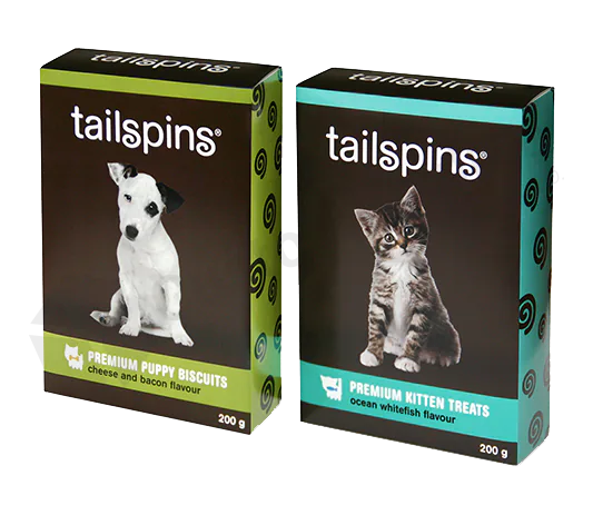 Custom Dog Food Box Packaging