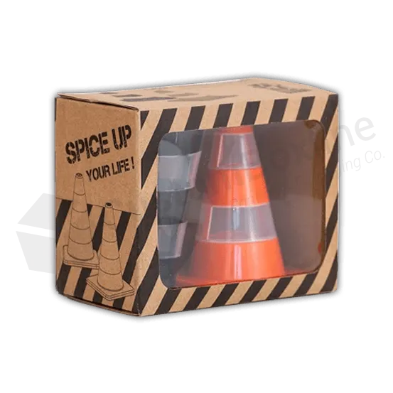 Salt Pepper Traffic Cones Box