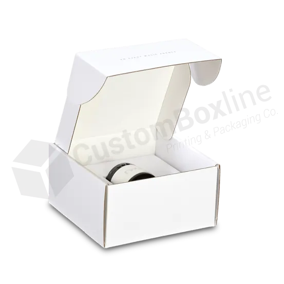 White Mailer Box With Insert